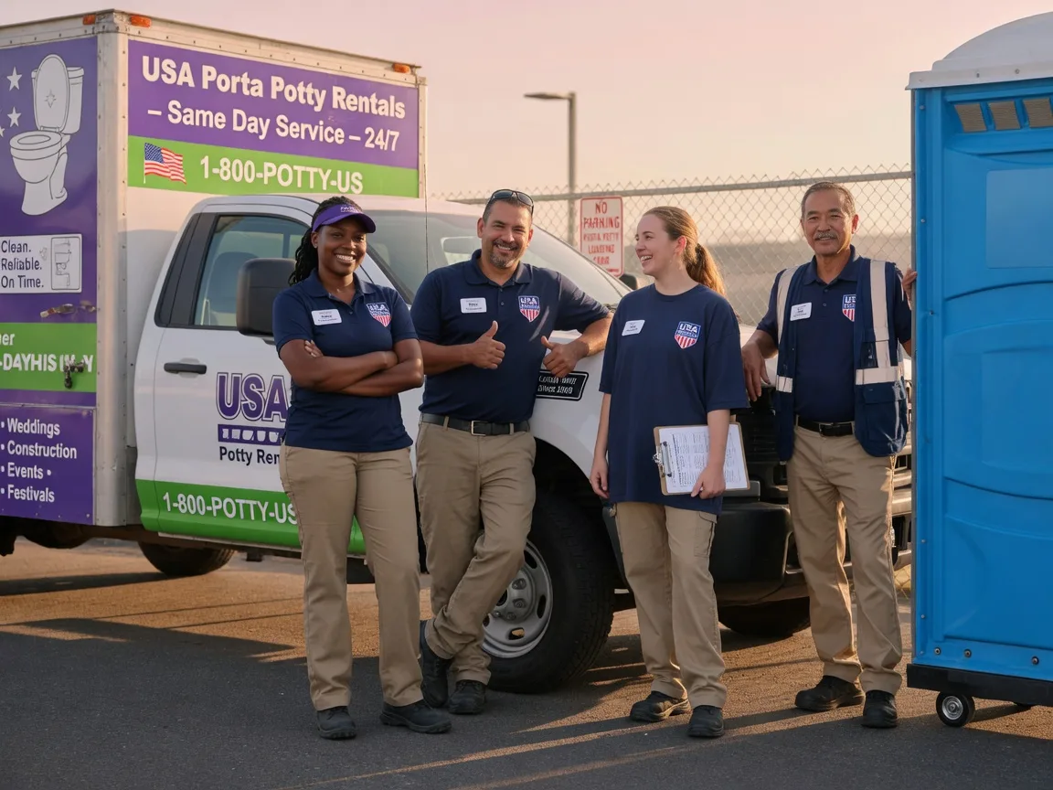 Porta Potty Rental company in Marcus Hook, PA